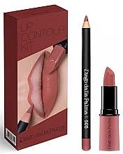 Set - Diego Dalla Palma Lip Contour Kit 505 (lipstick/4g + lip/pencil/1.1g) — photo N1