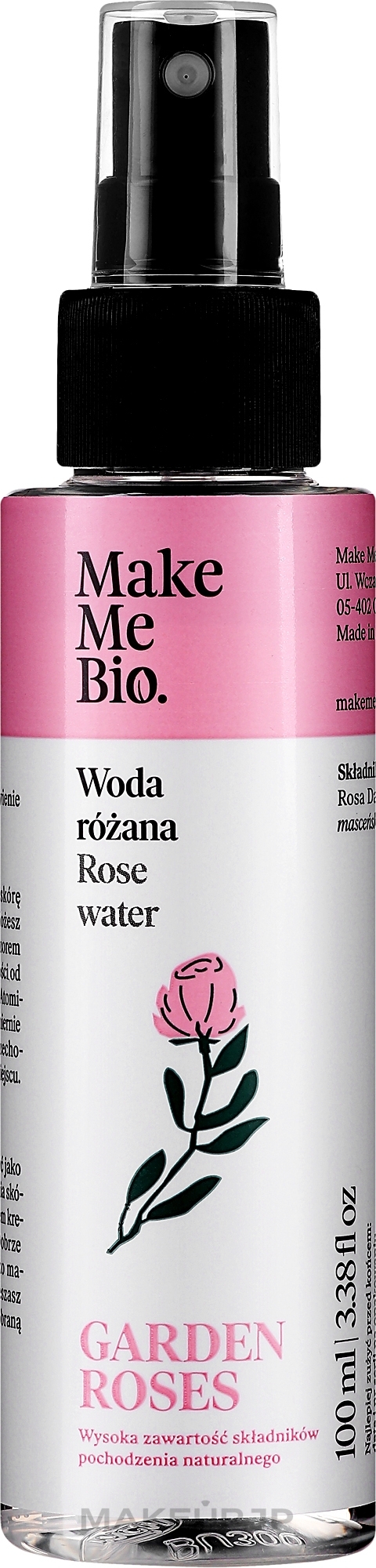 Rose Water for Deep Moisturizing - Make Me BIO — photo 100 ml