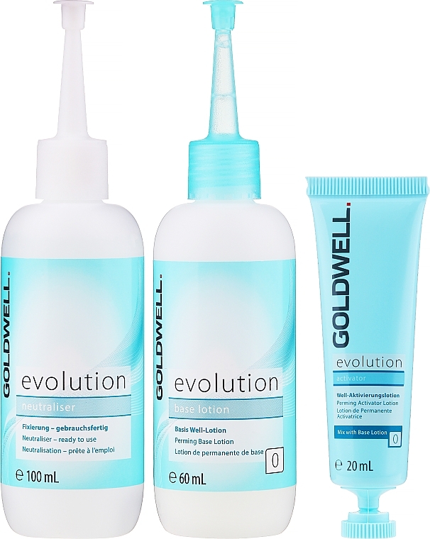 Perm Set for Thick Hair - Goldwell Evolution Neutral Wave 0 Set — photo N5