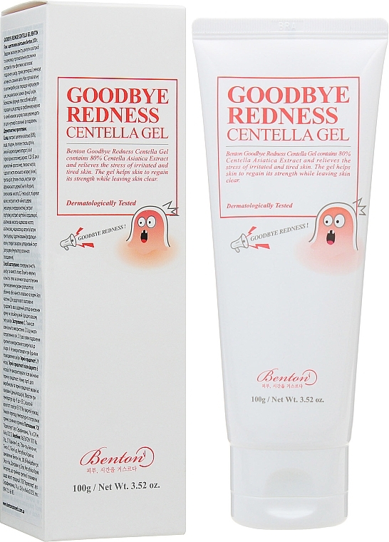 Centella Asiatica Heeling Gel - Benton Goodbye Redness Centella Gel — photo N3