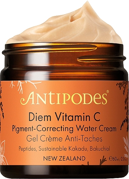 Anti-Pigmentation Face Cream with Vitamin C - Antipodes Diem Vitamin C Pigment-Correcting Water Cream — photo N1