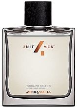 After Shave Lotion - Unit4Men Amber&Vanilla After Shave Lotion — photo N9