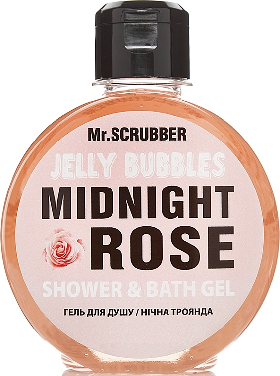 Shower Gel - Mr.Scrubber Jelly Bubbles Midnight Rose Shower & Bath Gel — photo N1