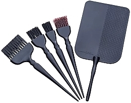 Fragrances, Perfumes, Cosmetics Balayage Brush Set, 4 pcs. - Denman Balayage Kit (4pcs)