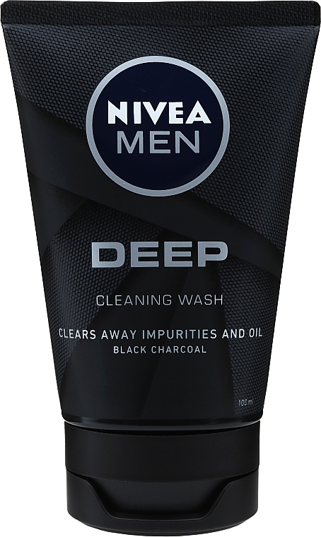 Face Gel - Nivea Men Cleaning Wash Gel Deep — photo N5