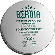 Fragrances, Perfumes, Cosmetics Organic Charcoal Toothpaste - Beroia Solid Toothpaste Organic Charcoal