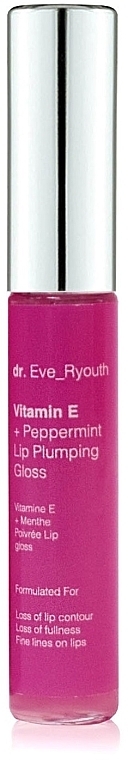 Plumping Lip Gloss - Dr. Eve_Ryouth Vitamin E And Peppermint Lip Plumps — photo N1