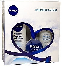 Fragrances, Perfumes, Cosmetics Set - NIVEA Body Hydration&Care Kit (b/milk/250ml + deo/150ml + cream/30ml)