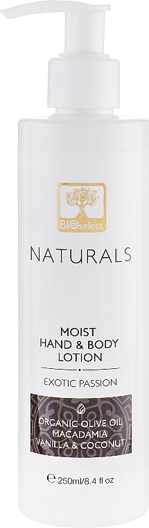 Gentle Moisturizing Hand & Body Milk 'Exotic Passion' - BIOselect Naturals Hand Body Milk — photo N1