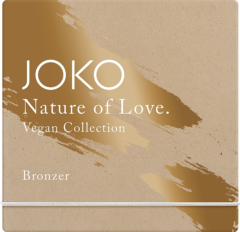 Bronzer - JOKO Nature of Love Vegan Collection Bronzer — photo N1