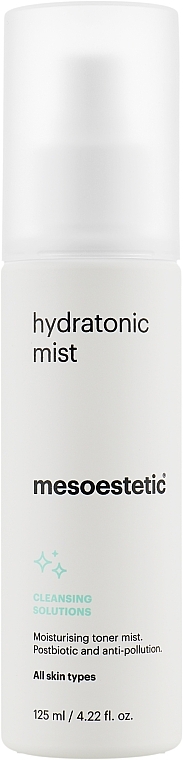 Moisturizing Face Mist - Mesoestetic Cleansing Solutions Hydratonic Mist — photo N1
