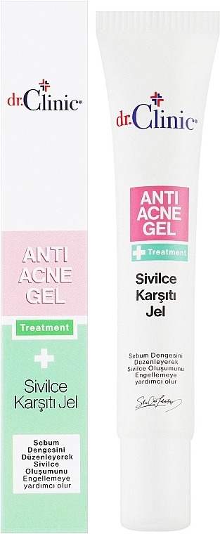 Anti-Acne Face Gel - Dr.Clinic Anti Acne Gel — photo N2