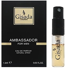 Fragrances, Perfumes, Cosmetics Gisada Ambassador Men - Eau de Parfum (sample)