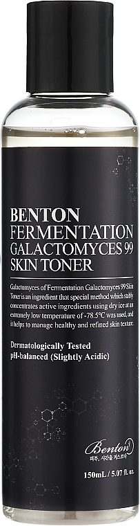 99% Galactomycetes Fermented Toner - Benton Fermentation Galactomyces 99 Skin Toner — photo N1