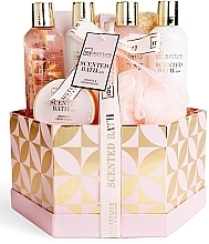 Fragrances, Perfumes, Cosmetics Set, 8 products - IDC Institute Scented Bath Rose