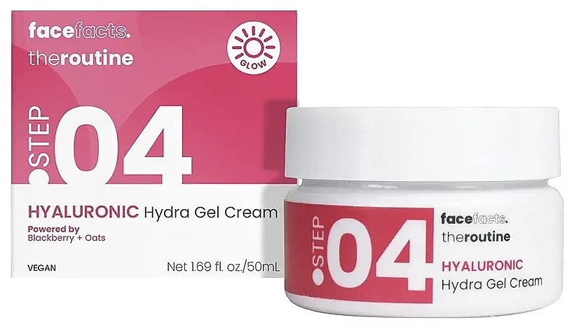 Hyaluronic Acid Face Cream-Gel - Face Facts The Routine Step.04 Hyaluronic Hydra Gel Cream — photo N1