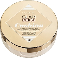 Fragrances, Perfumes, Cosmetics Foundation Cushion - L'Oreal Paris Glam Beige Cushion Healthy Glow Foundation