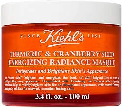 Instant Glow Mask - Kiehl`s Turmeric and Cranberry Seed Mask — photo N1