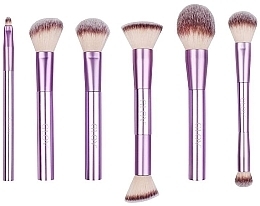 Makeup Brush Set in Case, 6 pcs - Glov Hollywood Collection — photo N1