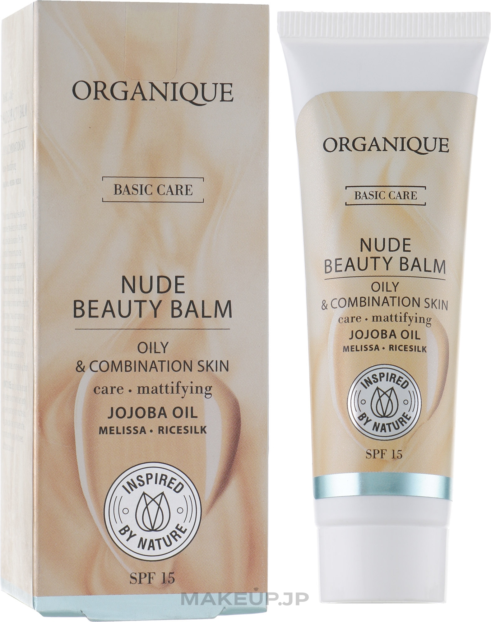 Balm for Oily and Combination Skin - Organique Basic Care Nude Beauty Balm — photo 30 ml