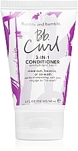 Fragrances, Perfumes, Cosmetics Moisturizing Conditioner - Bumble and Bumble Curl 3-in-1 Conditioner Travel Size