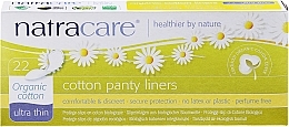 Daily Liners, 22 pcs - Natracare Ultra Thin Panty Liners — photo N1