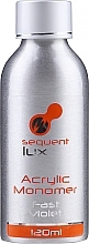 Liquid Acrylic Top Coat - Silcare Sequent Lux Acrylic Monomer Fast Violet — photo N3