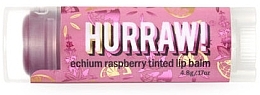 Raspberry Lip Balm - Hurraw! Echium Raspberry Tinted Lip Balm — photo N1