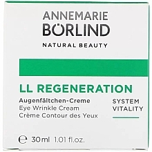 Fragrances, Perfumes, Cosmetics Anti-Wrinkle Eye Cream - Annemarie Borlind LL Regeneration Eye Wrinkle Cream