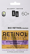 Fragrances, Perfumes, Cosmetics Anti-Wrinkle Face Mask - AA Retinol Intensive Bio-Retinol Complex 60+ Mask