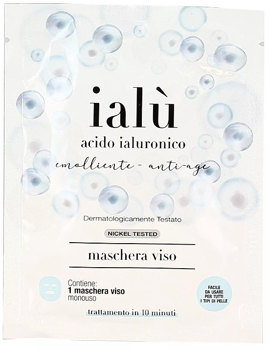 Anti-Aging Face Mask with Hyaluronic Acid - La Dispensa Ialu — photo N1