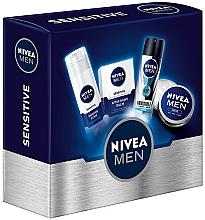 Fragrances, Perfumes, Cosmetics Set - NIVEA Man (balsam/100ml + foam/200ml + deo/150ml + crem/75ml)