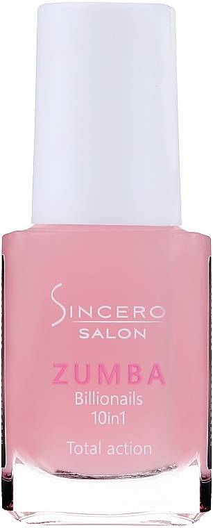 Nail Strengthener - Sincero Salon Zumba Billionails 10in1 — photo N2