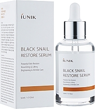 Black Snail Regenerating Serum - IUNIK Black Snail Restore Serum — photo N2