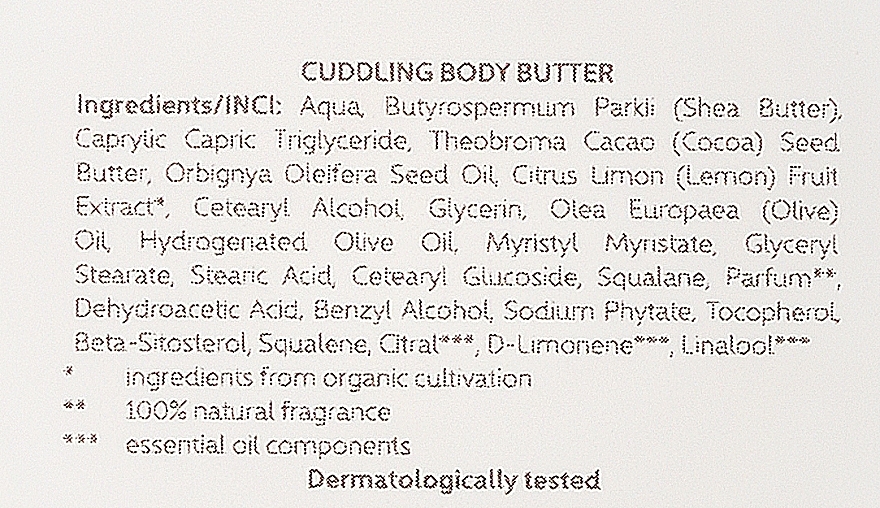 Body Oil - Naturativ Cuddling Body Butter — photo N3
