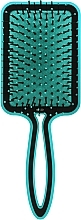 Rectangular Hair Brush, blue - Titania — photo N1