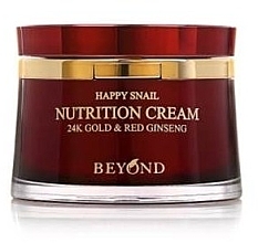 Fragrances, Perfumes, Cosmetics Nourishing Face Cream - Beyond Happy Snail 24K Gold&Red Ginseng Nutrition Cream