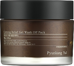 Fragrances, Perfumes, Cosmetics Soothing Gel Face Mask - Pyunkang Yul Calming Relief Gel Wash Off Pack