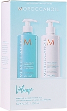 Fragrances, Perfumes, Cosmetics Set - MoroccanOil Extra Volume Shampoo & Conditioner (shm/500ml + cond/500ml)