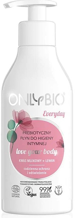 Daily Intimate Wash Fluid - Only Bio Everyday Prebiotic Intimate Hygiene Fluid — photo N1