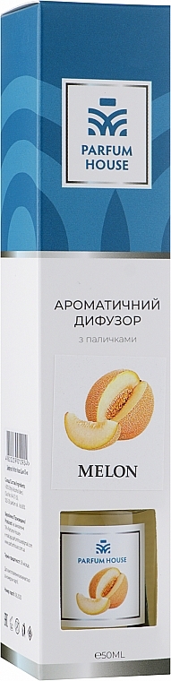 Reed Diffuser "Melon" - Parfum House Melon — photo N1