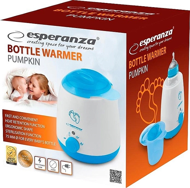 Bottle Warmer - Esperanza EKB002 Pumpkin — photo N2