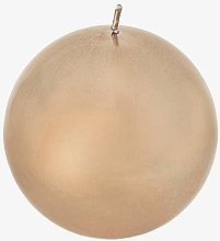 Fragrances, Perfumes, Cosmetics Christmas Decorative Candle, ball, rose gold, 10cm - Artman Candle Mirror