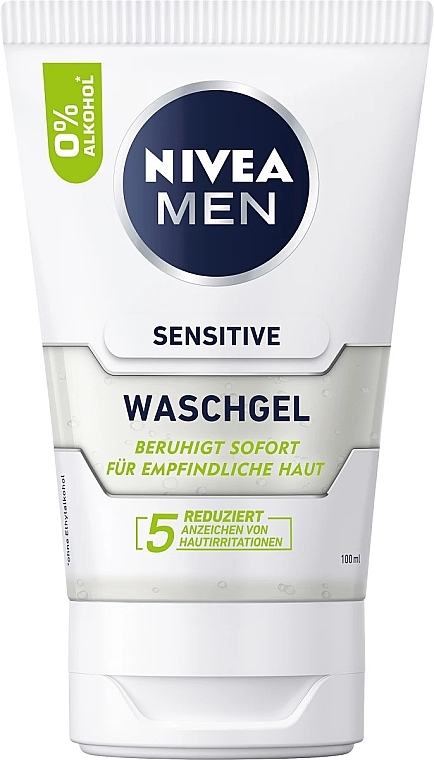 Cleansing Gel for Sensitive Skin - NIVEA MEN Sensitive — photo N1