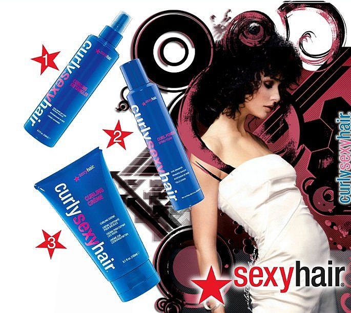 Moisturizing Wavy Hair Shampoo - SexyHair CurlySexyHair Moisturizing Shampoo — photo N5