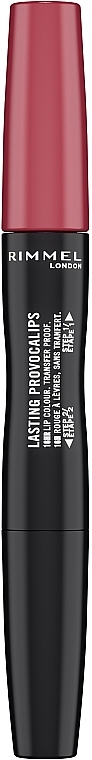 Liquid Lipstick - Rimmel Lasting Provocalips 16Hr Lip Color — photo N2