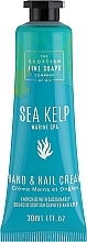 Sea Kelp Hand & Nail SPA Cream - Scottish Fine Soaps Sea Kelp Hand & Nail Cream — photo N2