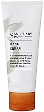 Fragrances, Perfumes, Cosmetics Velvet Hand Cream - Sanctuary Spa Covent Garden Velvety Hand Cream