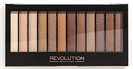 Fragrances, Perfumes, Cosmetics Eyeshadow Palette, 12 Shades - Makeup Revolution Redemption Palette Essential Shimmers