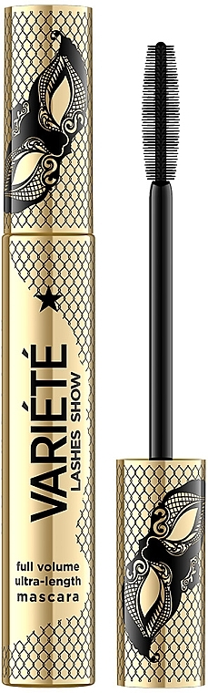 Mascara - Eveline Cosmetics Variete Lashes Show Full Volume Ultra-Length Mascara — photo N1